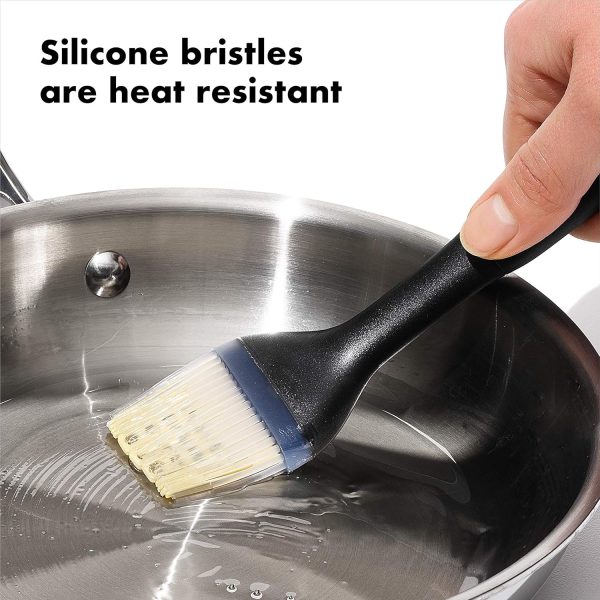 OXO Silicone Basting Brush Heat Resistant Dishwasher Safe-2