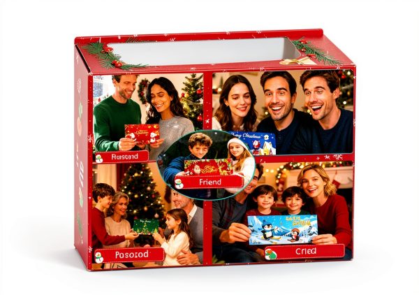 Linyuant Christmas Cash Envelopes Durable Cardstock-7