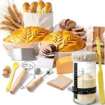 Umite Chef Sourdough Starter Kit Rattan Banneton Baking-0