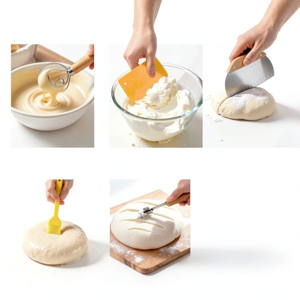 Umite Chef Sourdough Starter Kit Rattan Banneton Baking-4