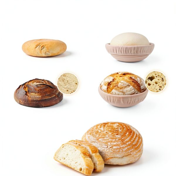 Sourdough Starter Kit VEDALIO Pink Rattan Bread Baking-5