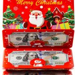 JOYJOM Christmas Envelop Red Paper Rectangular-0