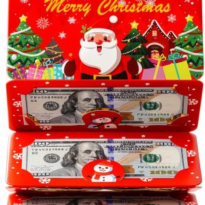 JOYJOM Christmas Envelop Red Paper Rectangular-0