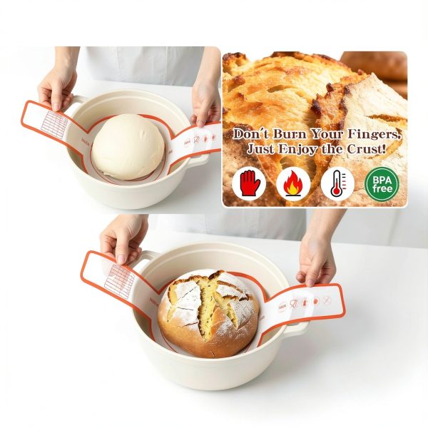 Umite Chef Sourdough Starter Kit Rattan Banneton Baking-7