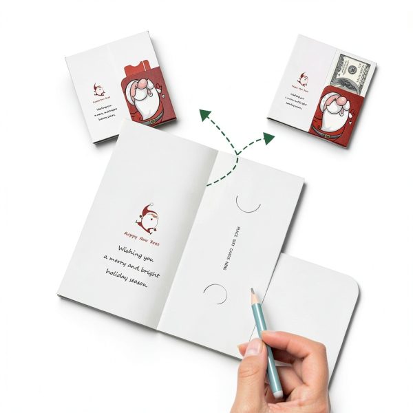 Christmas Money Holder Pulsatex 300gsm Card-2