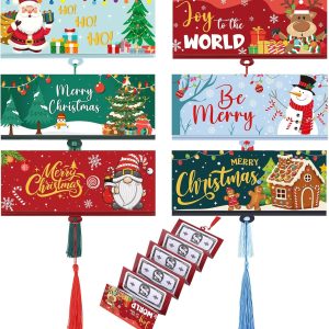 Gersoniel Christmas Money Cards 6 Pack Office Product-0