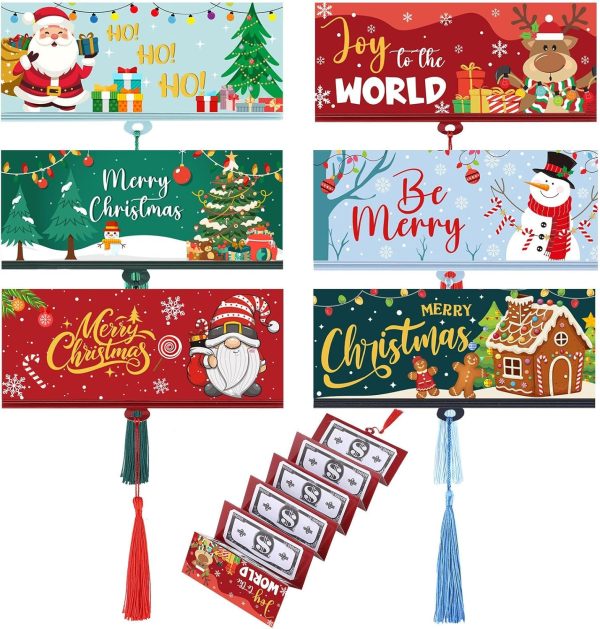 Gersoniel Christmas Money Cards 6 Pack Office Product-0