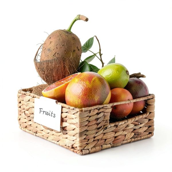 DANRONG Basket Labels Clip On 30 Plastic Labels with Chalk Markers-4