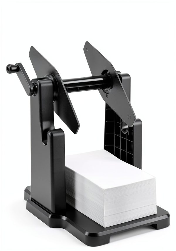 MUNBYN Label Holder P941ST Black 2-in-1 Cord Storage Adjustable Height-2