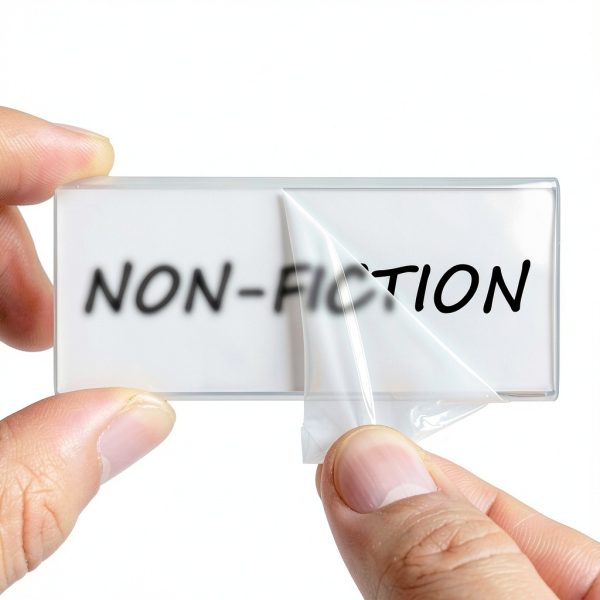 Acrylic Shelf Labels ChanQnTon L-Shape Book Shelf Labels 20 Pack-2
